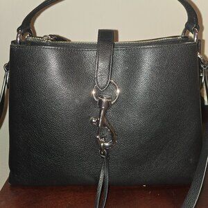Rebecca Minkoff Black Leather Shoulder Bag